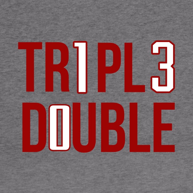 Triple Double 'James Harden x Russell Westbrook' NBA Houston Rockets by xavierjfong